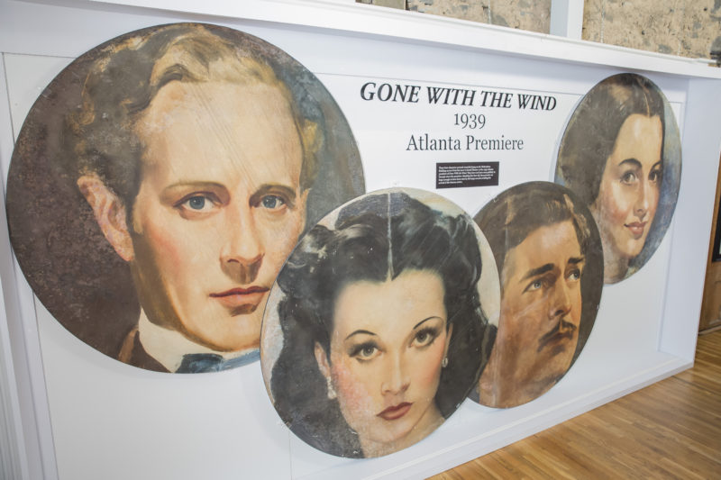 Roundels at Road to Tara Musuem GWTW