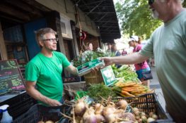 Bring new meaning to eating locally with a stop at the Columbus Market Days on Broadway! | Credit: Columbus, GA Convention and Visitors Bureau