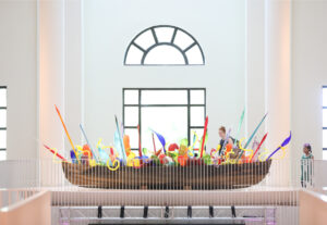 Marvel at Dale Chihuly's 'Boat Installation,' a breathtaking glass sculpture featured in The Columbus Museum's permanent collection.
Photo Credit: Courtesy of VisitColumbusGA