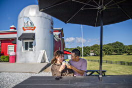 Mountain Fresh Creamery offers farm-fresh, all-natural ice cream and milk, farm tours and more. | Photo Credit: Lake Lanier CVB