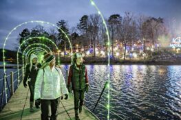 Snow Island at Margaritaville at Lake Lanier Islands allows visitors to immerse themselves in holiday-themed activities making it an ideal winter escape. | Photo Credit: Lake Lanier CVB