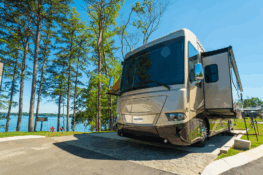Lake Lanier offers a wide range of camping options, from scenic RV sites to classic tent camping spots, perfect for every type of outdoor enthusiast. | Photo Credit: Lake Lanier CVB